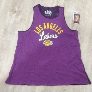 Touch by Alyssa Milano Purple Los Angeles Lakers Tank Top